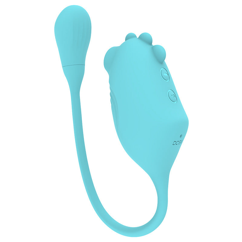 DinoTail waterproof wearable vibrator featuring 10 suction modes and 10 vibration rhythms