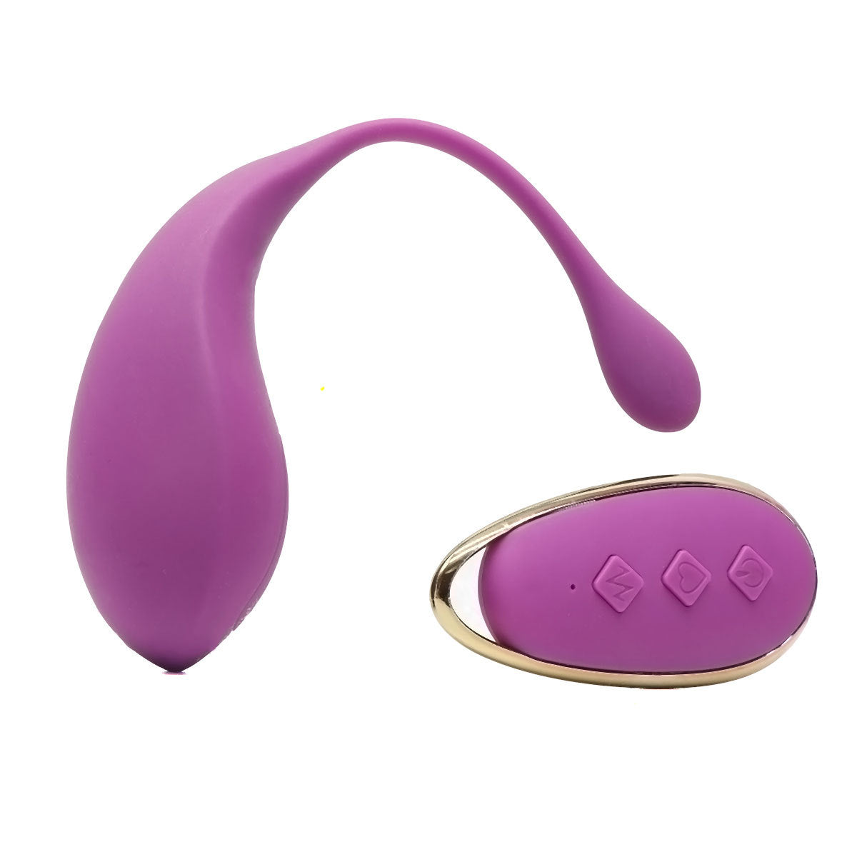 TadiTail pink silicone remote egg with wireless control for solo or partner play