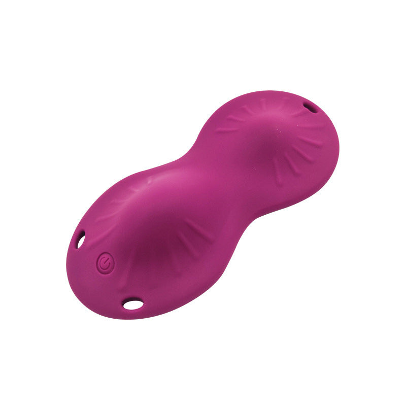 Fluxa - Wearable cushion vibrator with dual-peak ergonomic fit for vulva stimulation